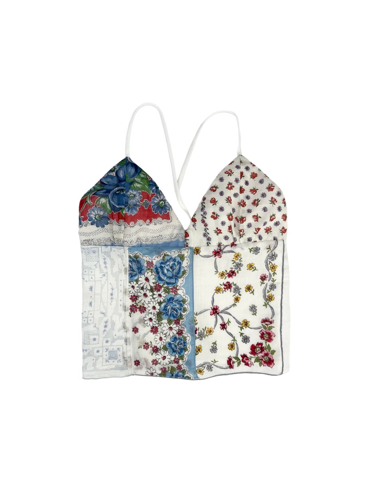 Mabel hankie halter top Bluebell