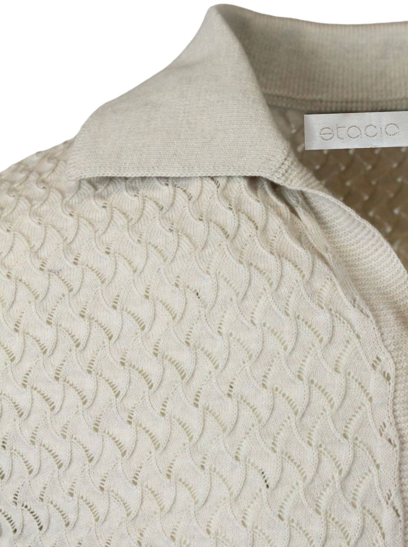 Draper Unisex Cotton Pointelle Cabana Shirt