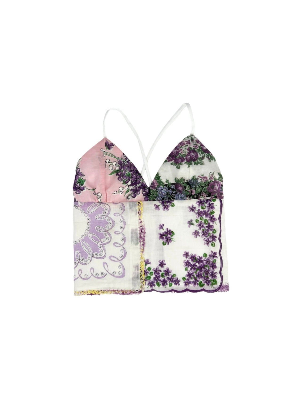 Mabel hankie halter top Lilac