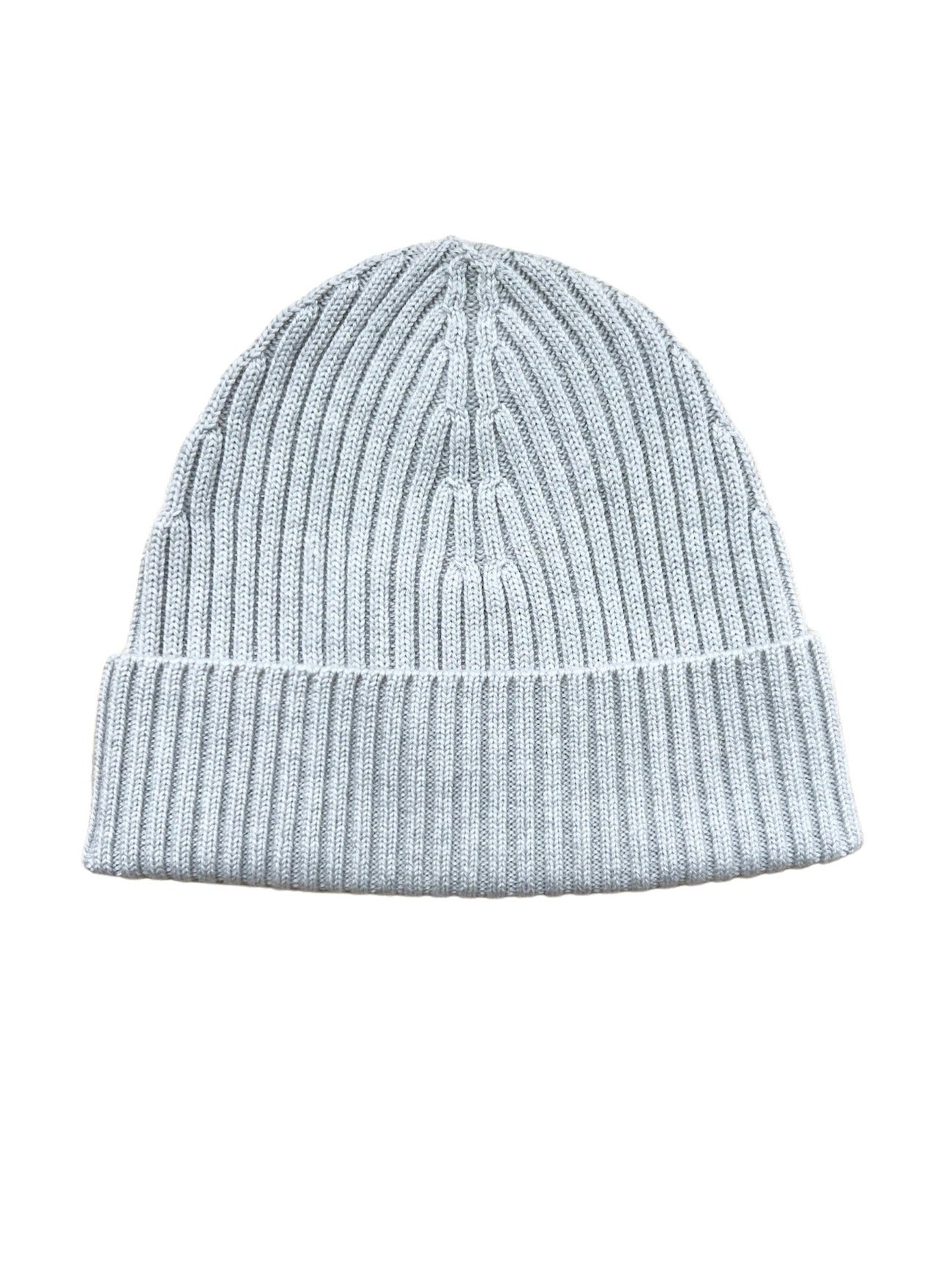 silver merino wool surf beanie