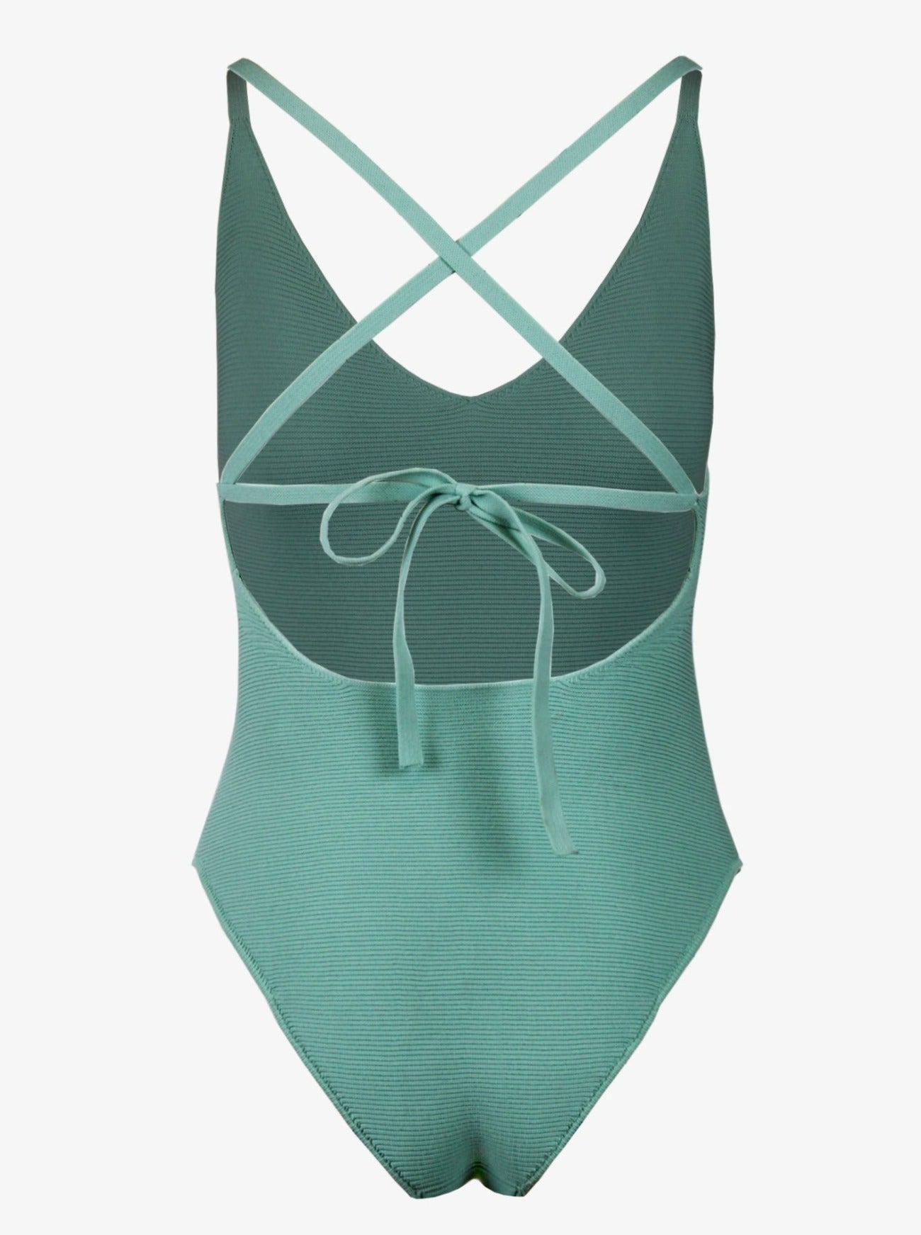 Waikiki one piece in seafoam backview
