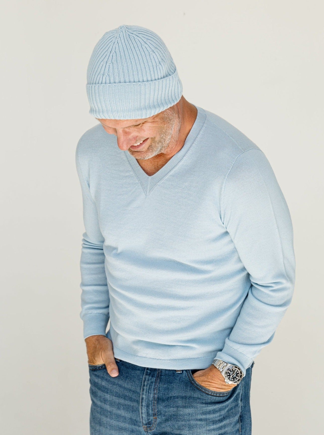 surf beanie unisex 3D knit cloud