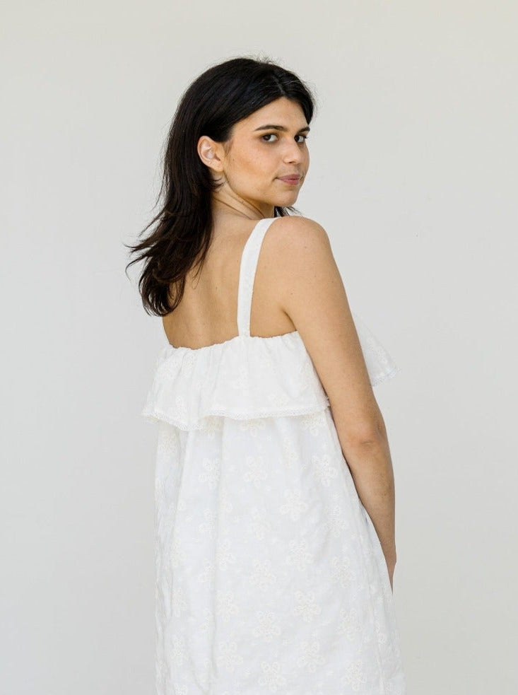 georgia curtain tank dress back view