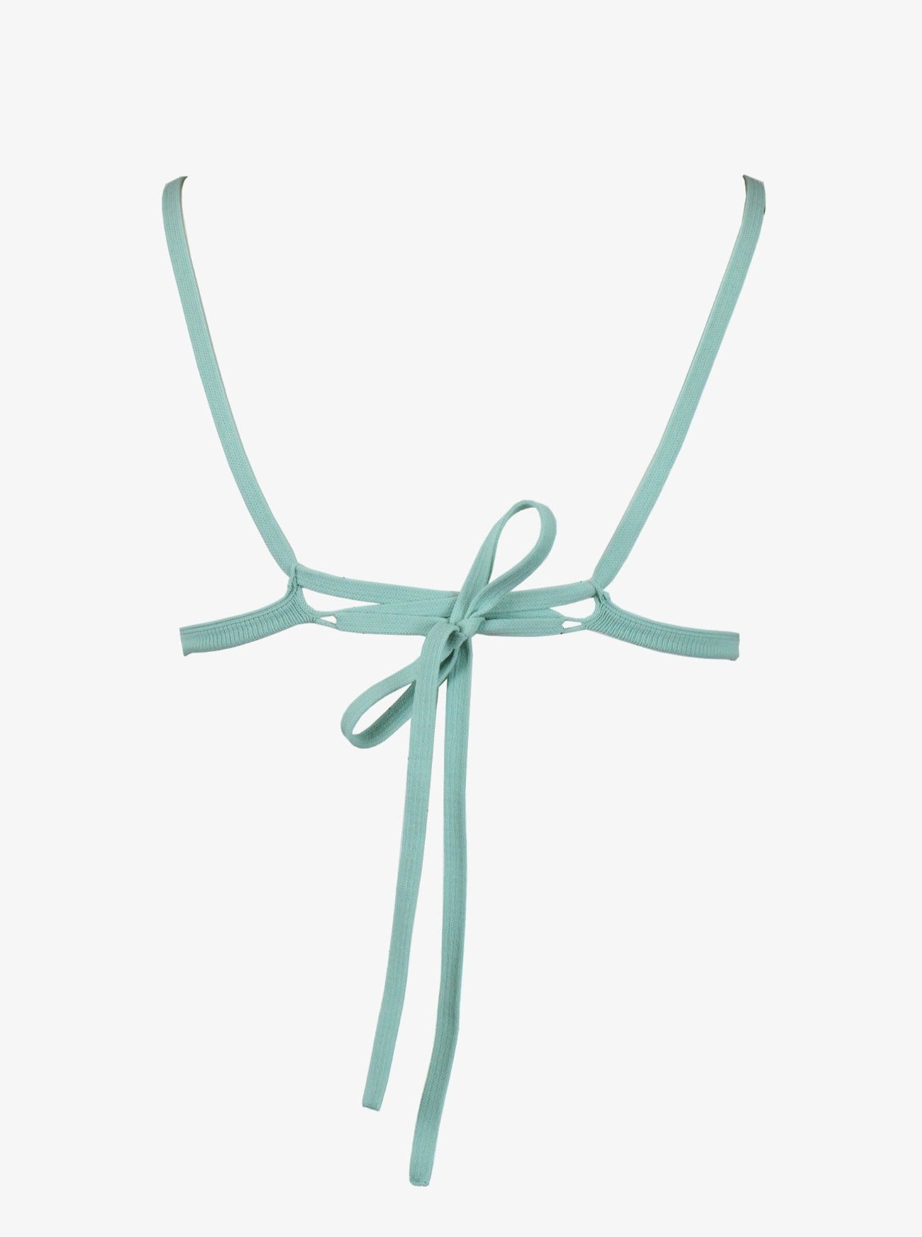 kailua triangle swimsuit top back ties