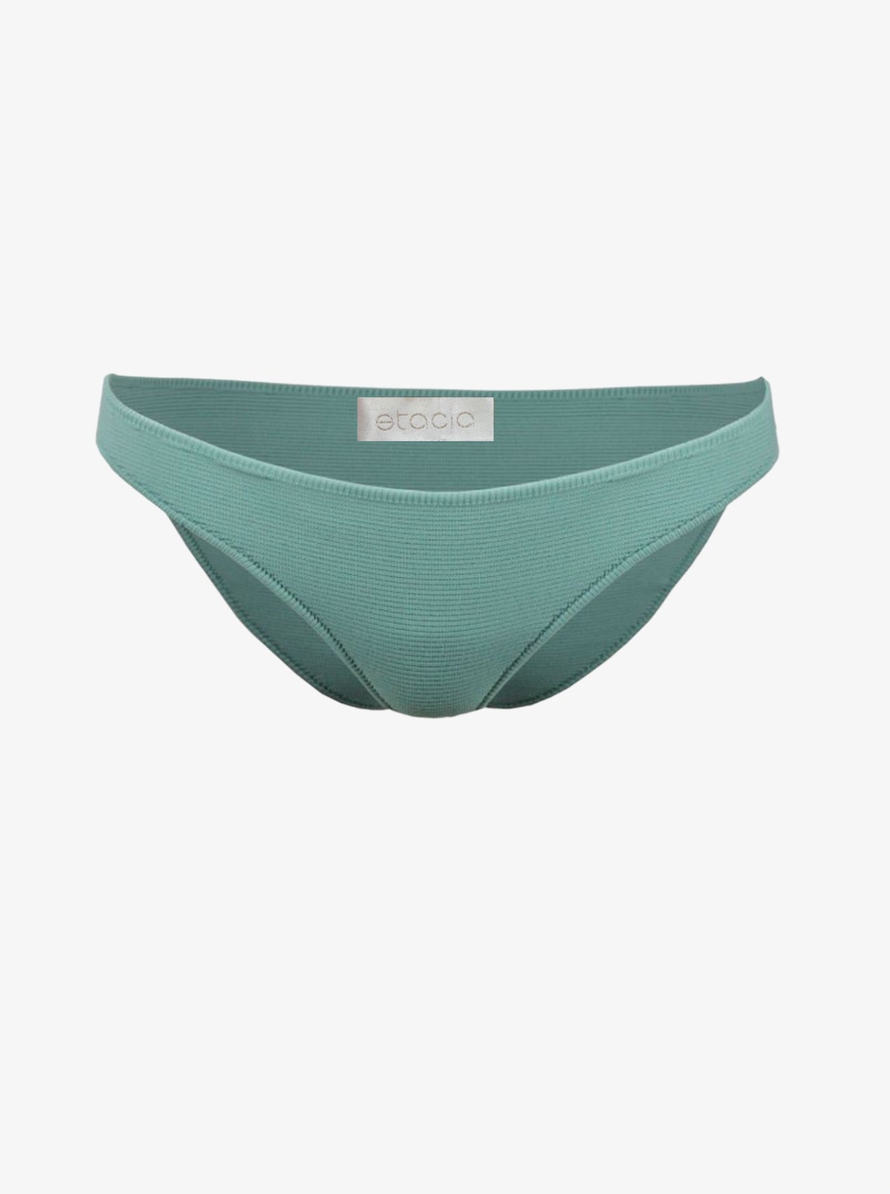 makaha seafoam low rise bikini front view