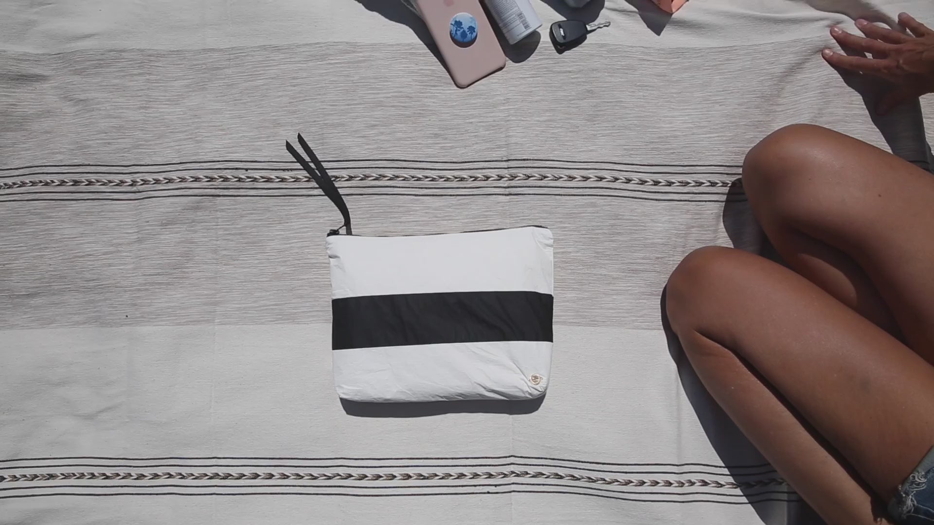 stacia portable beach surf bag
