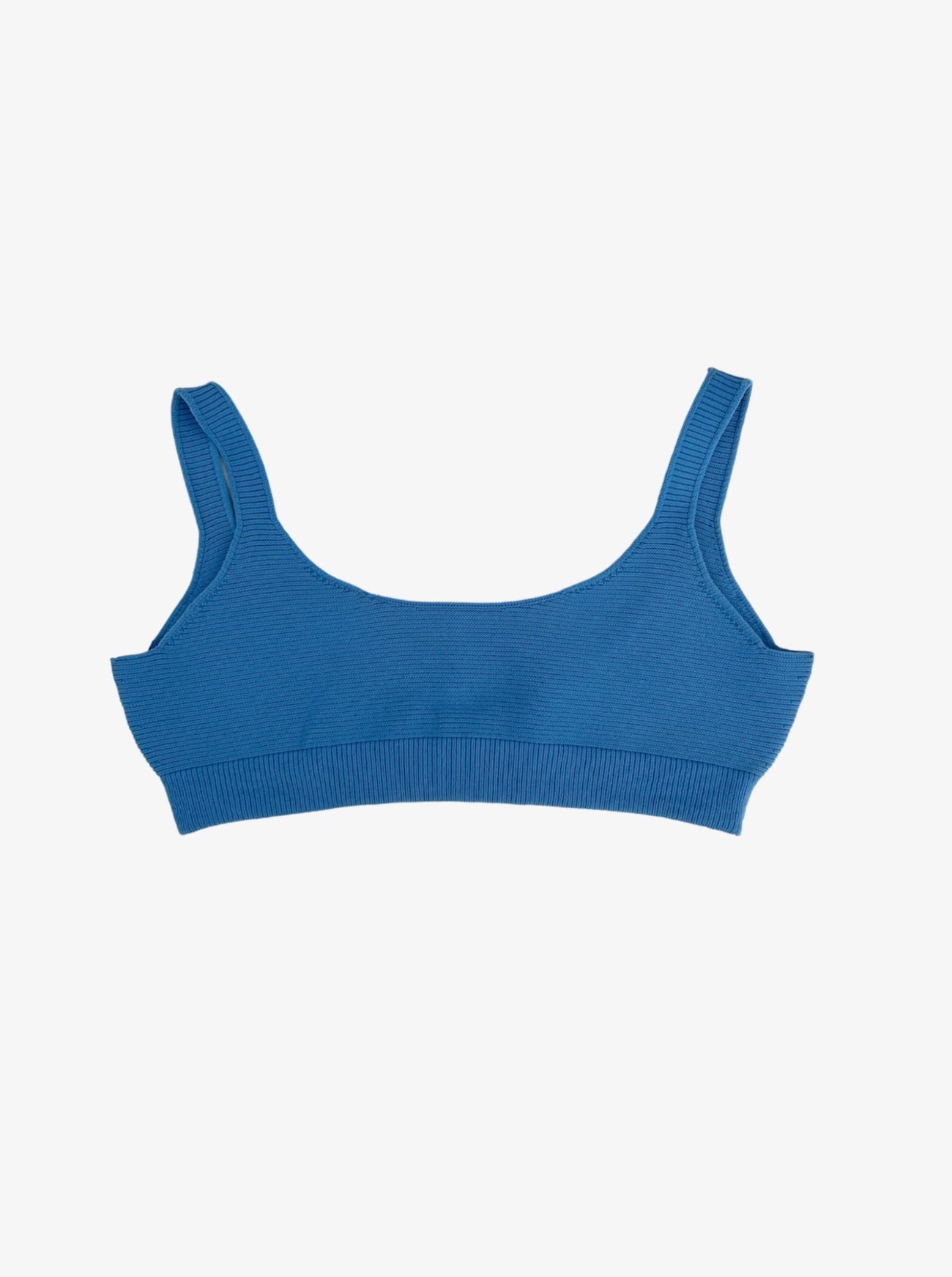 waimea pacific blue swim top front view