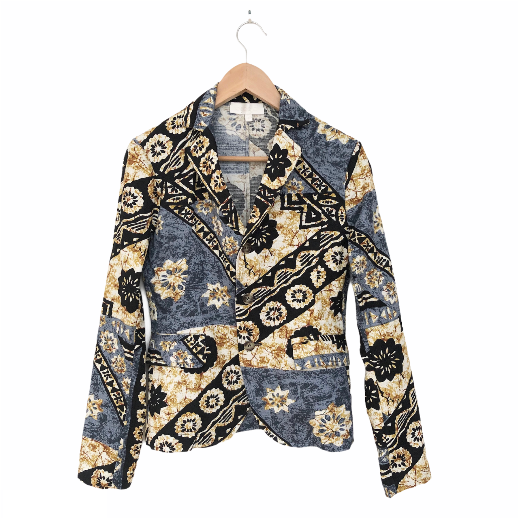 blue print jacket