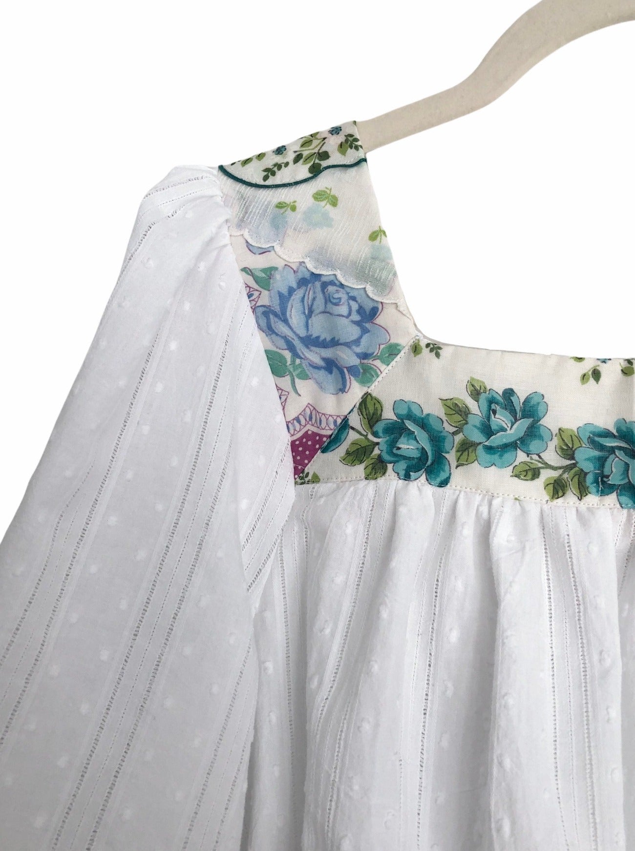 luella top back detail