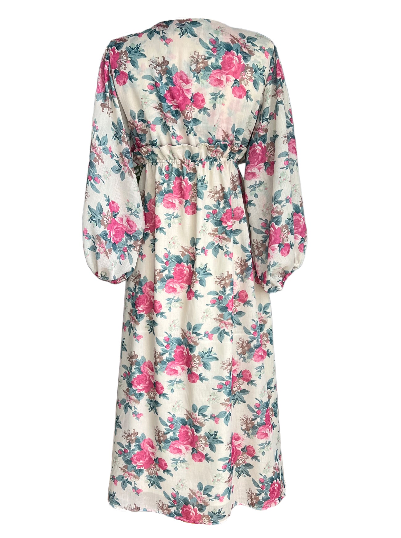 athena garden dress back view