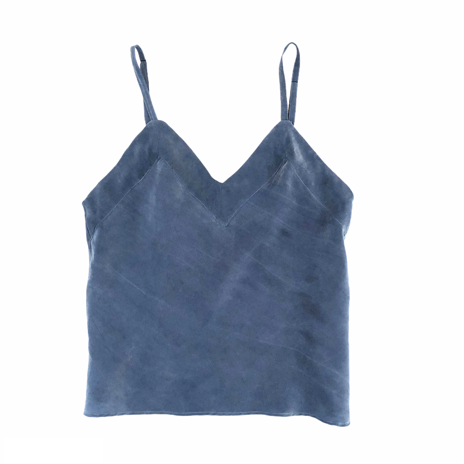 blue camisole