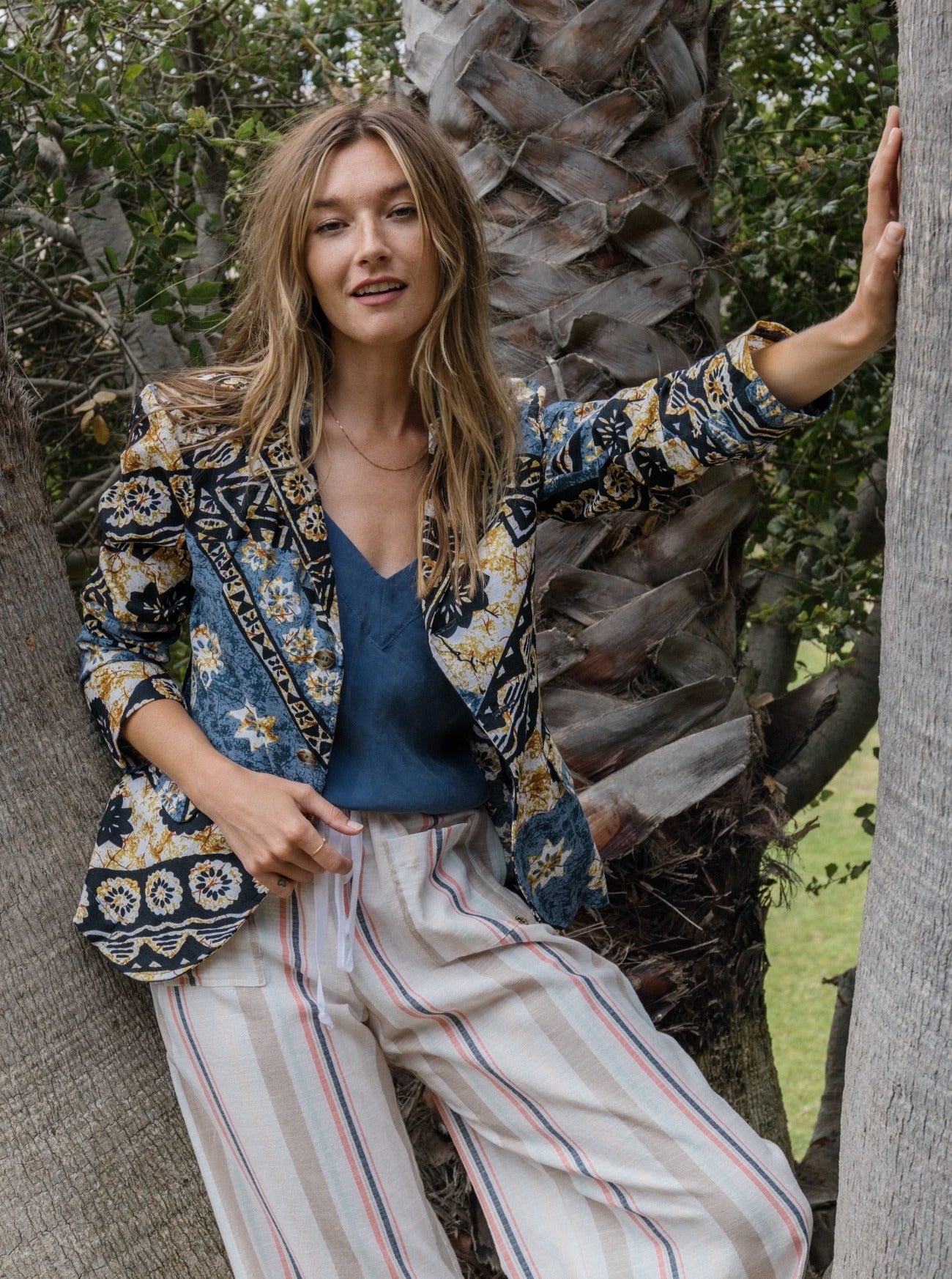 hawaiian print jacket