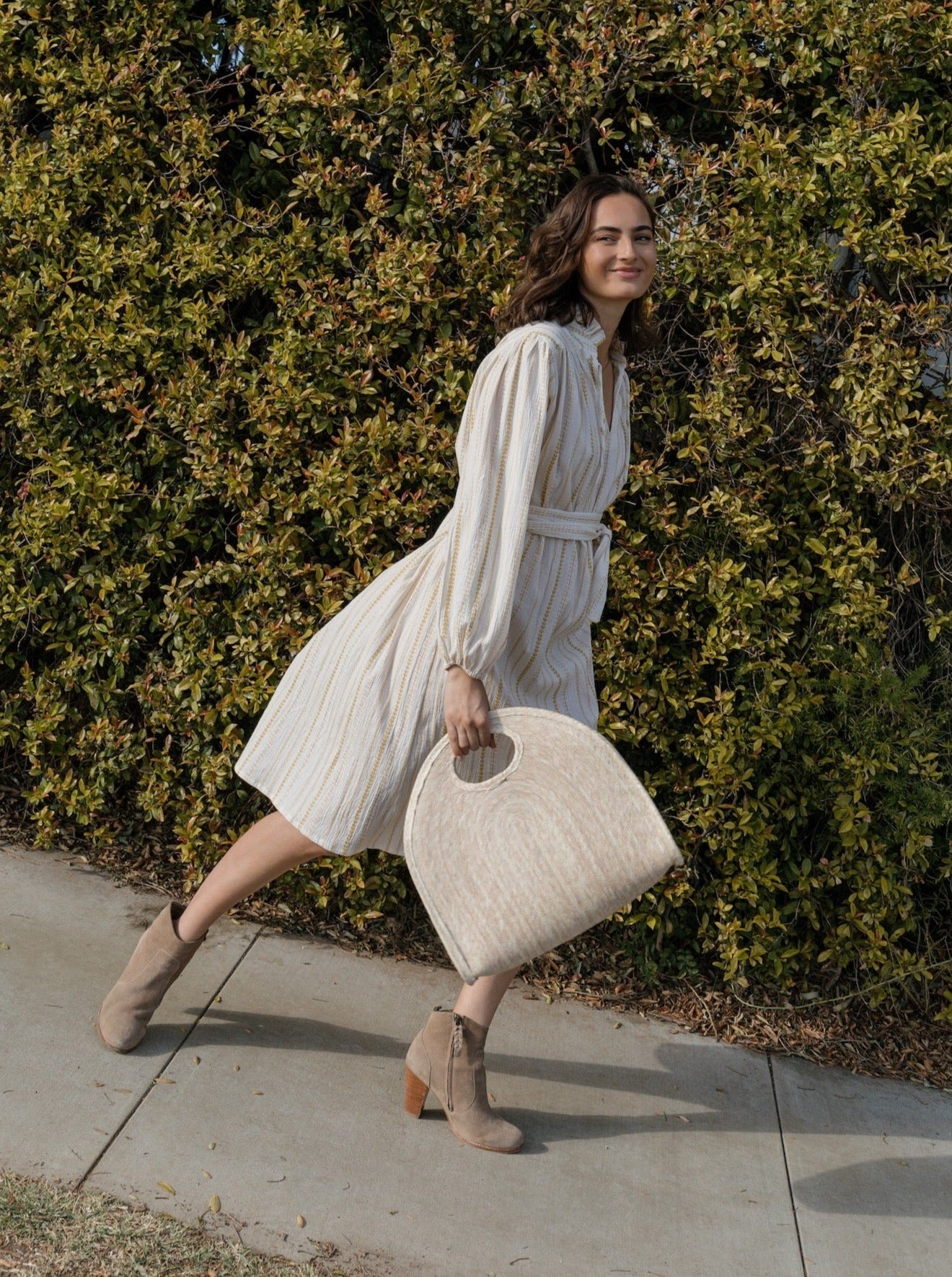 goldenrod brett dress