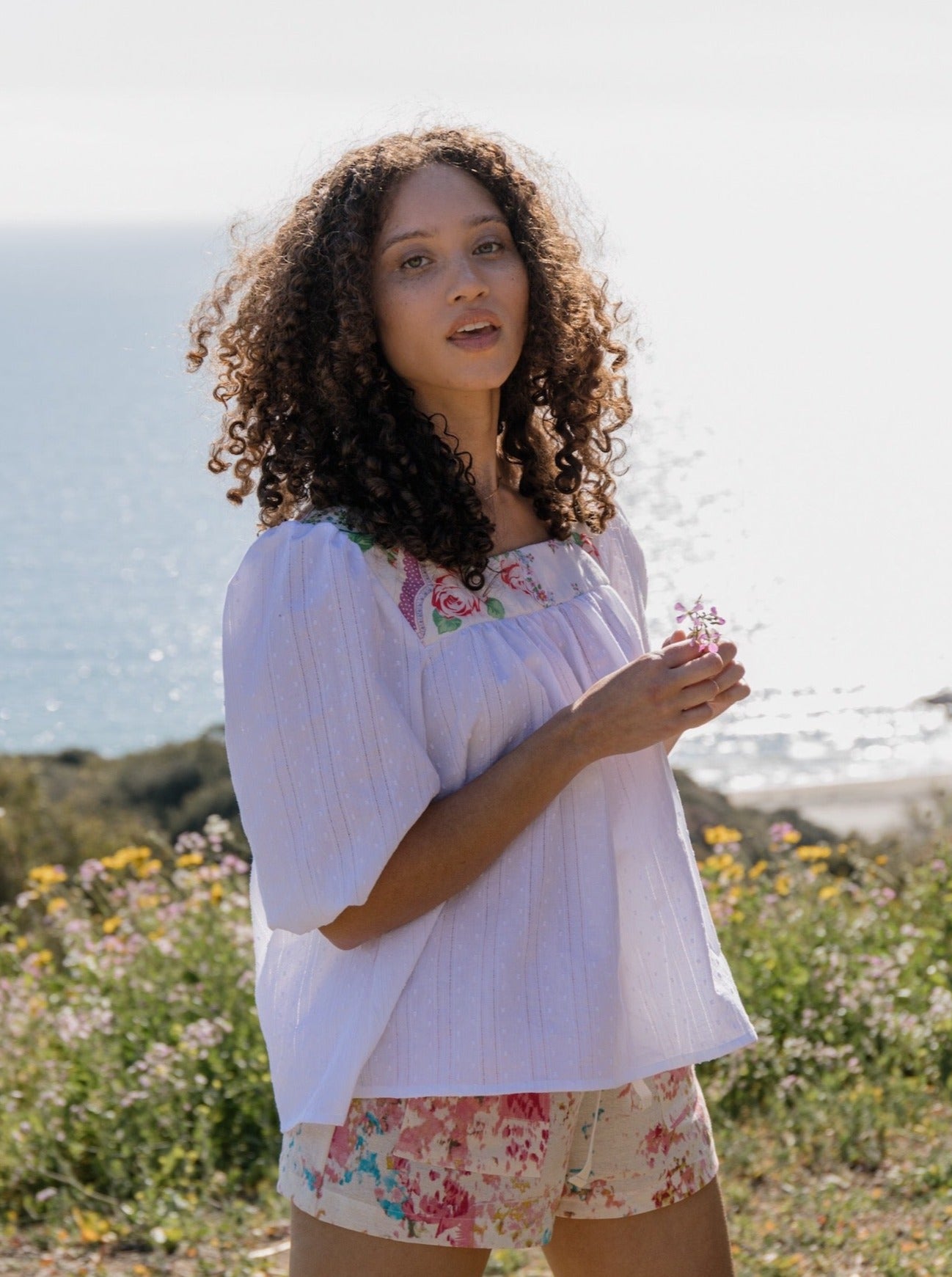 luella hankie top