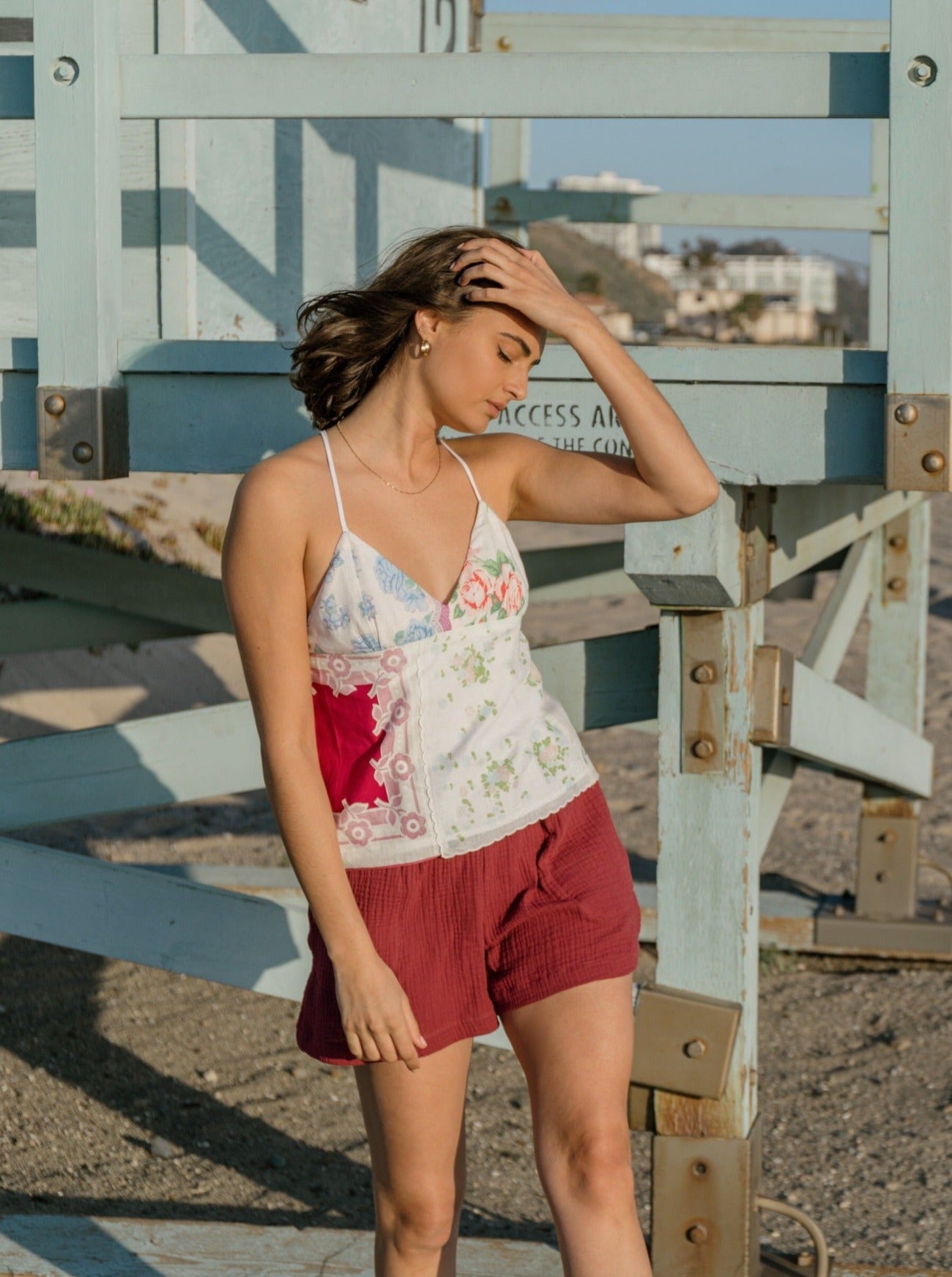 mabel hankie halter top