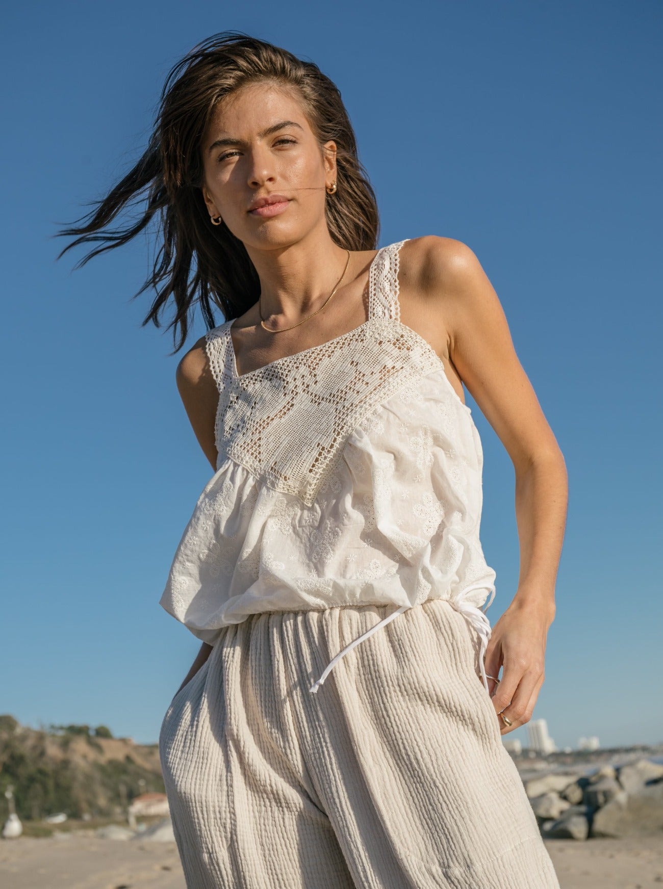 tilda crochet tank top