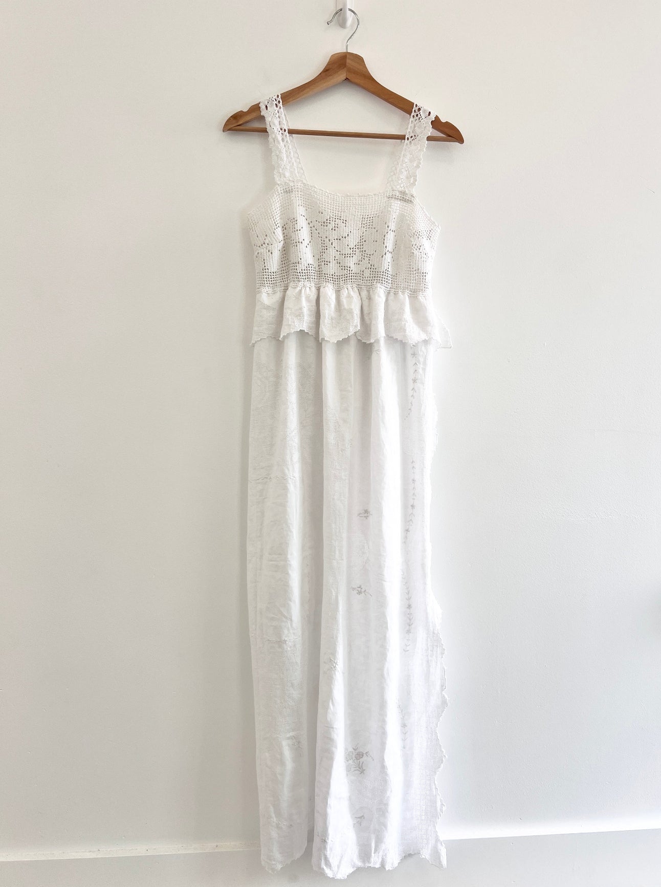 amelia crochet maxi dress 