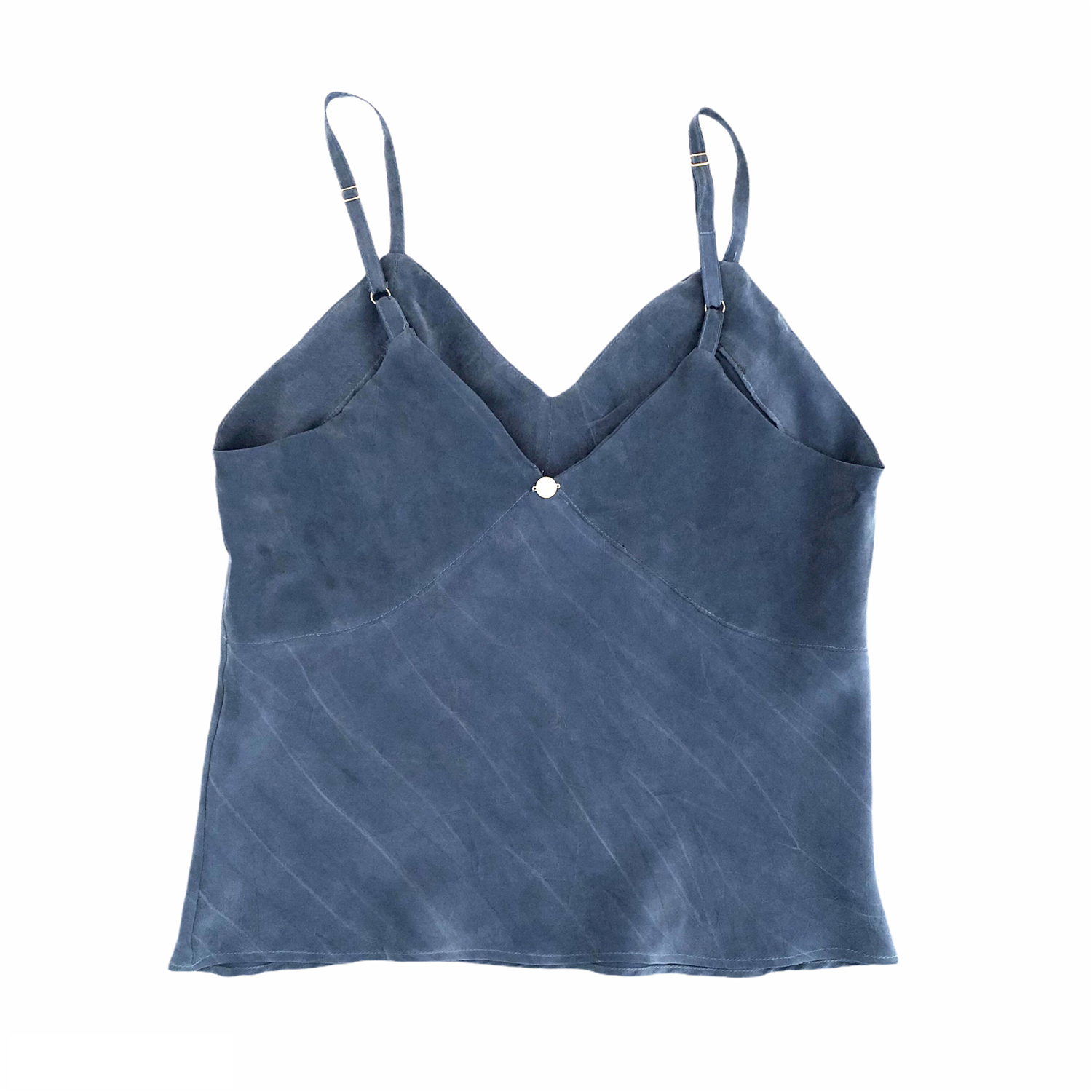 blue camisole