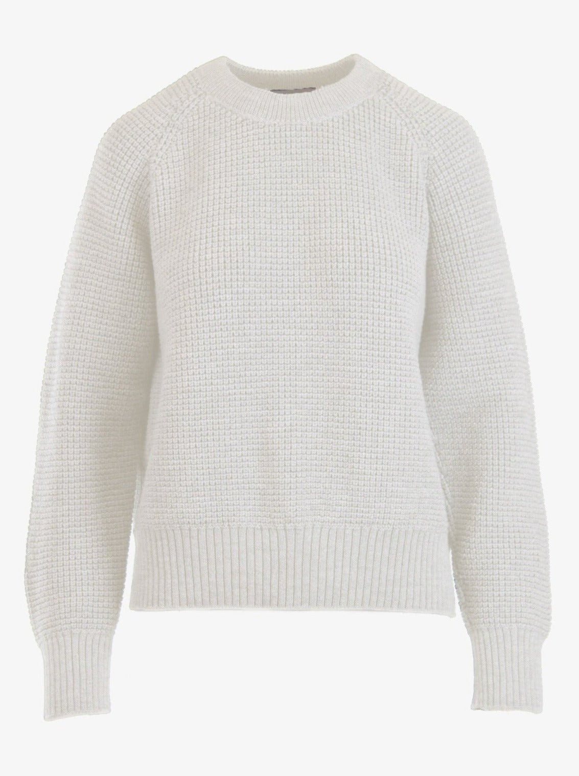 White wool clearance jumper