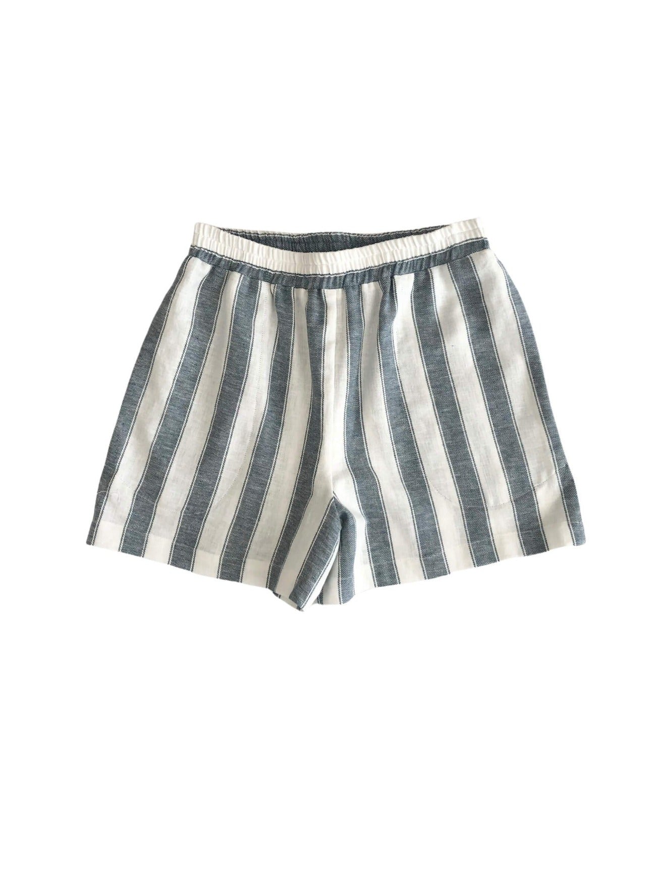teal stripe laguna shorts